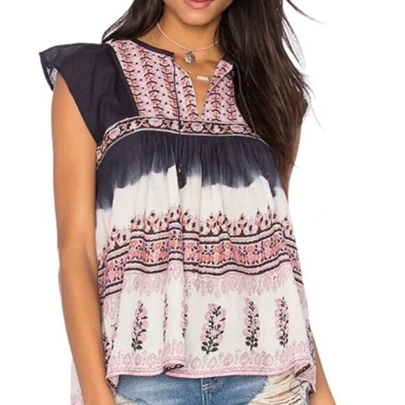 Ulla Johnson Dawn flowy boho Top - Picture 1 of 7